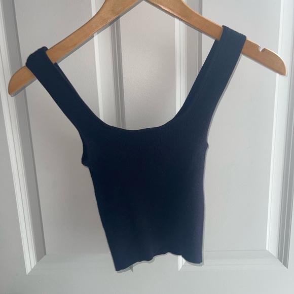 SANDRO Calvi Cropped Top Black Stay Cool Have Fun Chill Out Dream On 0 = XS - Picture 11 of 12